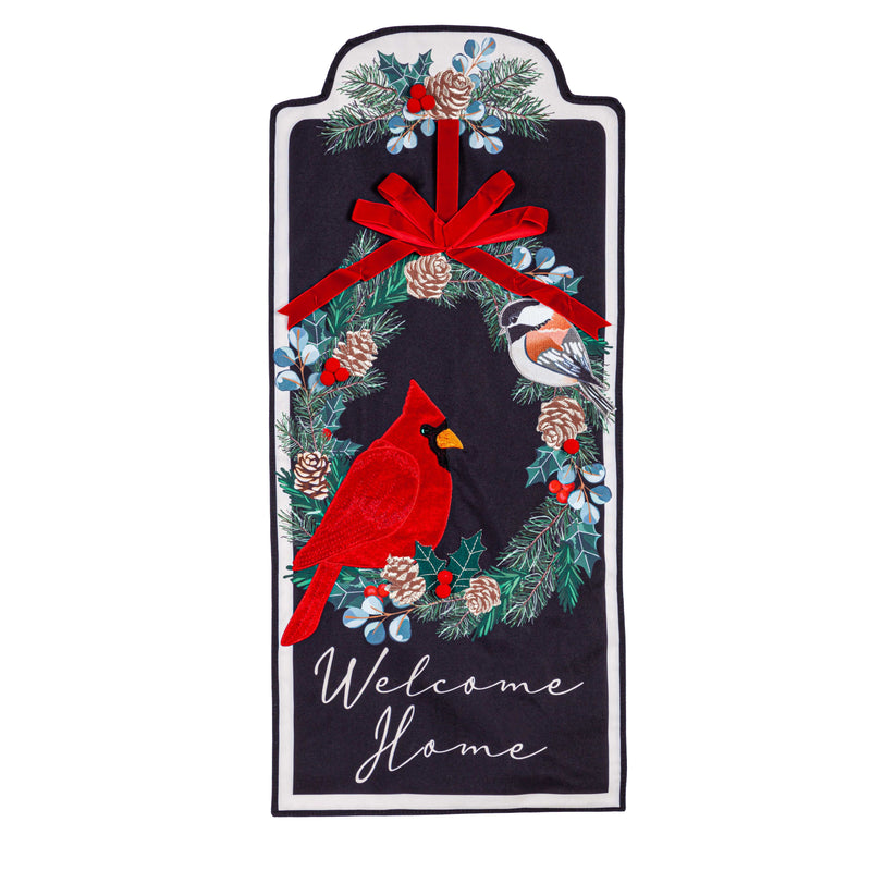 Welcome Songbird Wreath Everlasting Impressions Textile Décor,14l11146xl