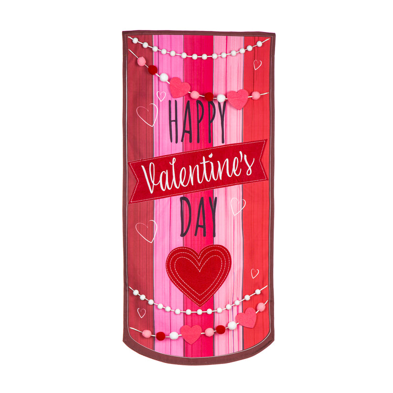 Happy Valentine's Day Everlasting Impression Textile Décor,14l11308xl