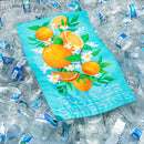 Summer Sunshine Linen Garden Flag,14l11794