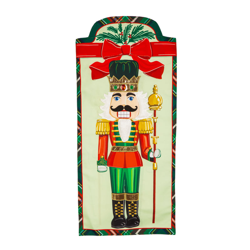 Deck the Halls Nutcracker Everlasting Impression Textile Décor,14l12442xl