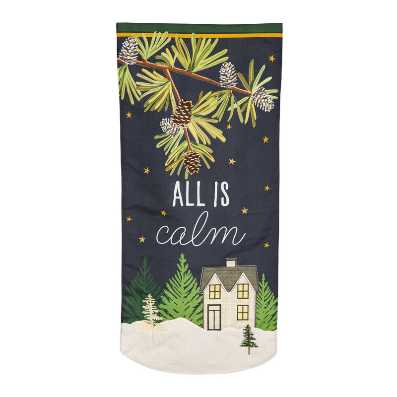 All is Calm Night Everlasting Impression Textile Décor,14l12504xl