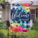 Summer Bloom Garden Lustre Flag,14lu10847