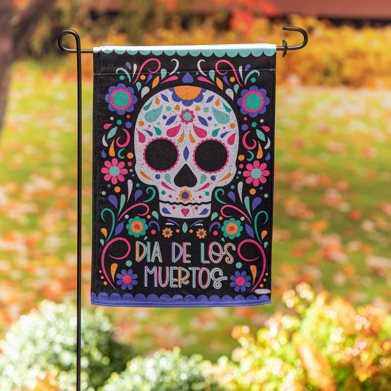 Day of the Dead Garden Lustre Flag,14lu10998