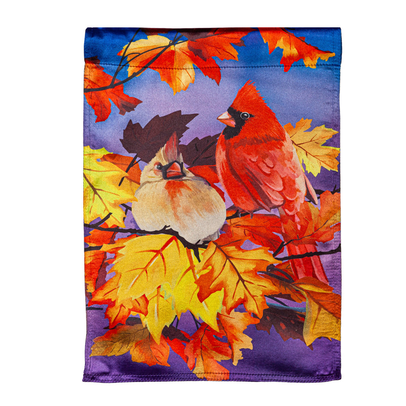 Cardinal Friends Garden Lustre Flag,14lu11062