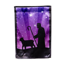 Nativity Lustre Reversible Garden Flag,14lu11314fb