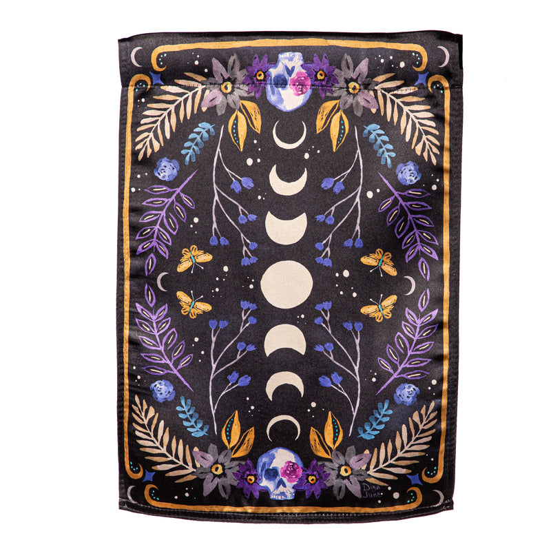 Mystic Moon Lustre Reversible Garden Flag,14lu12353fb