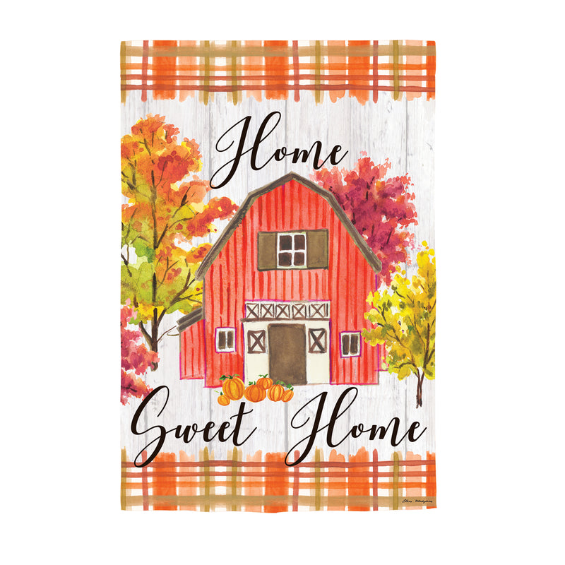 Home Sweet Home Moire Garden Flag,14m11560