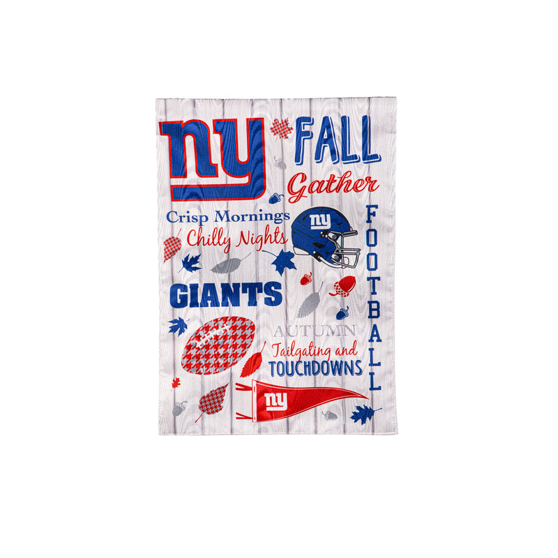 New York Giants, Moire Flag, GDN, Fall Seasonal,14m3820