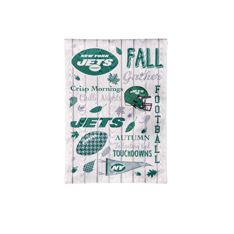 New York Jets, Moire Flag, GDN, Fall Seasonal,14m3821