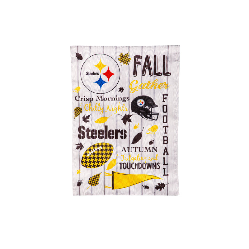 Pittsburgh Steelers, Moire Flag, GDN, Fall Seasonal,14m3824