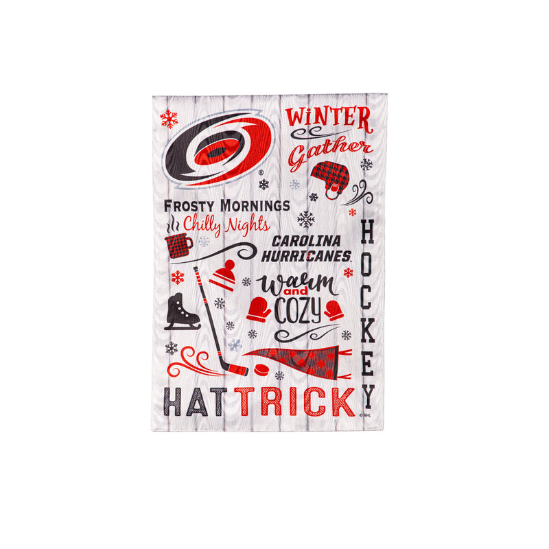 Carolina Hurricanes, Moire Flag, GDN, Fall Seasonal,14m4354