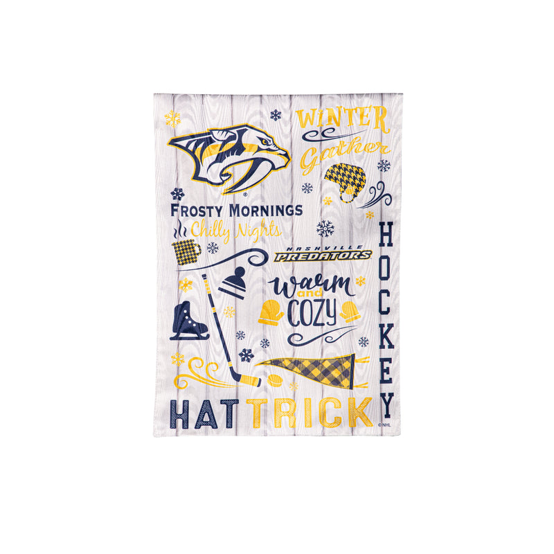 Nashville Predators, Moire Flag, GDN, Fall Seasonal,14m4365