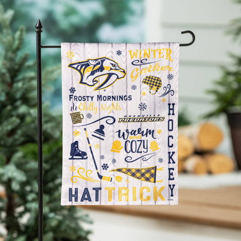 Nashville Predators, Moire Flag, GDN, Fall Seasonal,14m4365