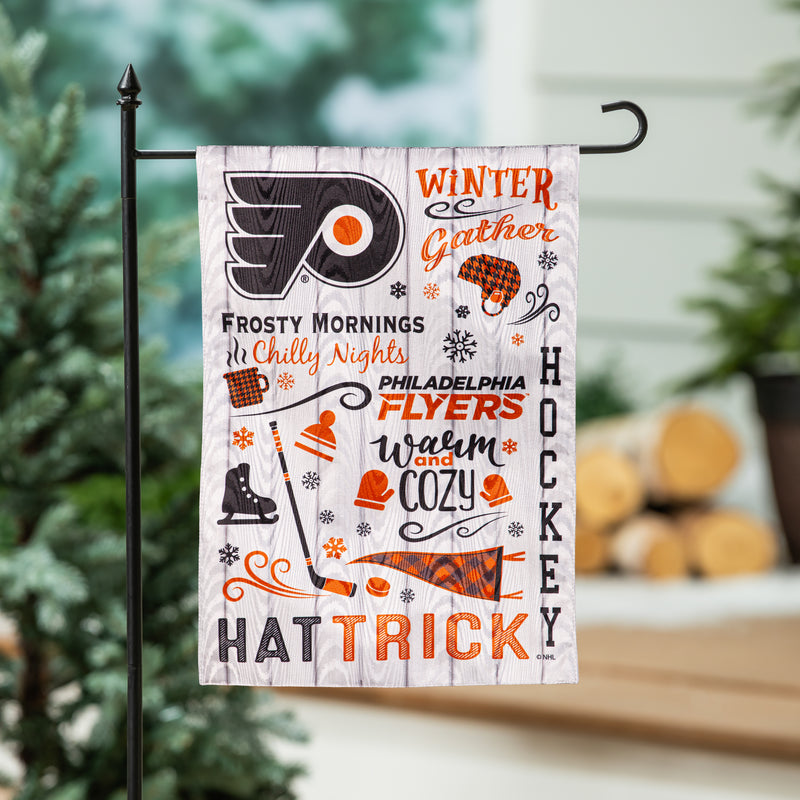 Philadelphia Flyers, Moire Flag, GDN, Fall Seasonal,14m4370