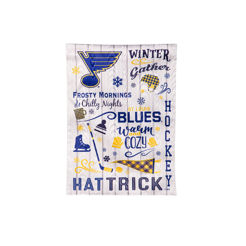 St. Louis Blues, Moire Flag, GDN, Fall Seasonal,14m4374