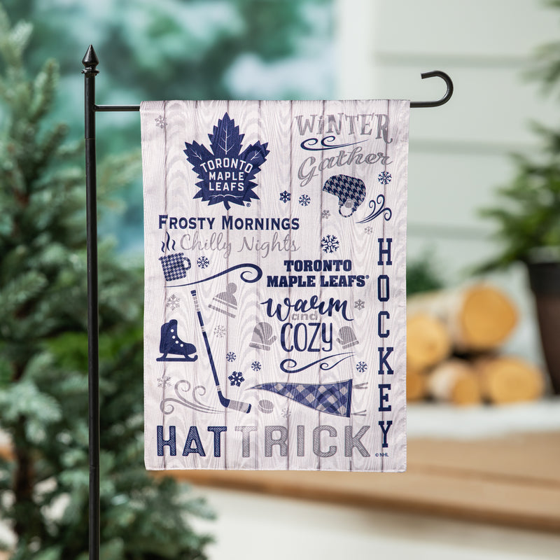 Toronto Maple Leafs, Moire Flag, GDN, Fall Seasonal,14m4376