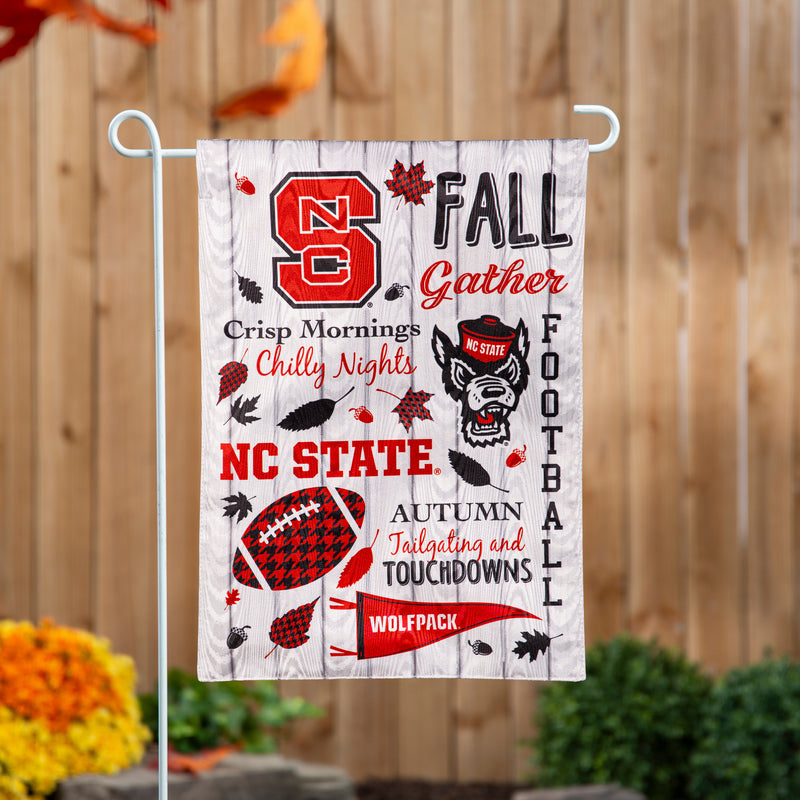 North Carolina State University, Moire Flag, GDN, Fall Seasonal,14m909