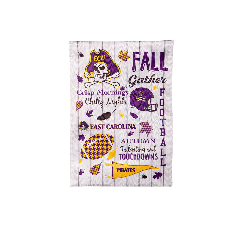 East Carolina University, Moire Flag, GDN, Fall Seasonal,14m915