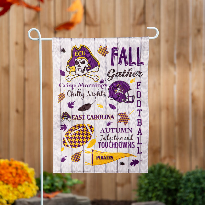 East Carolina University, Moire Flag, GDN, Fall Seasonal,14m915