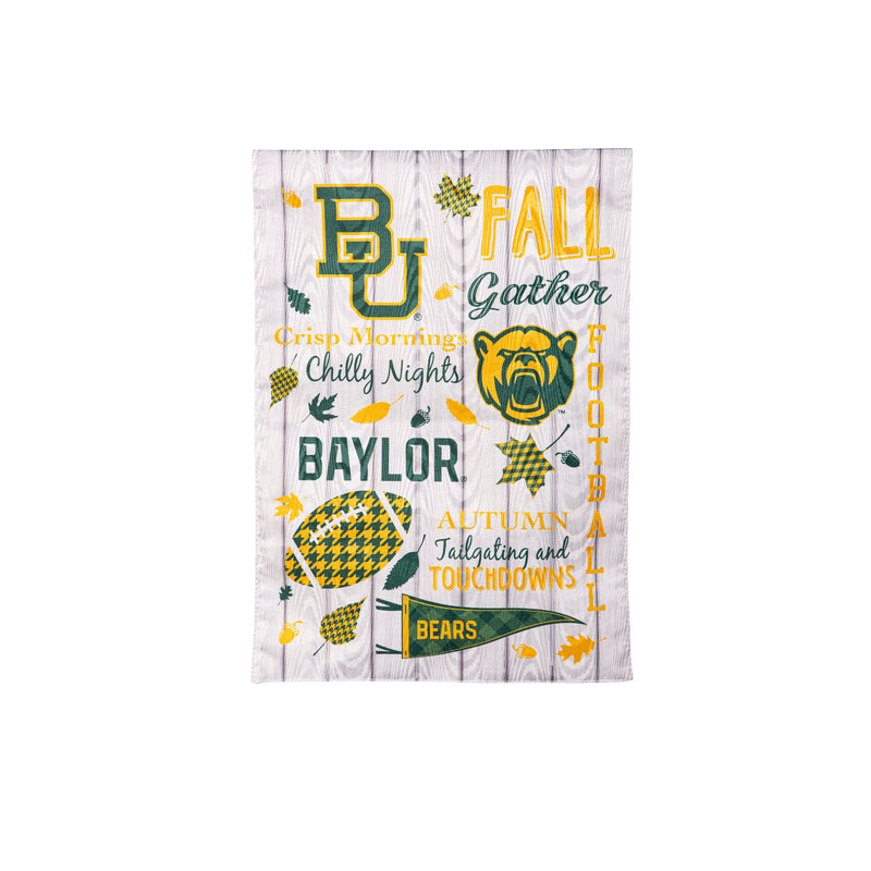 Baylor University, Moire Flag, GDN, Fall Seasonal,14m925