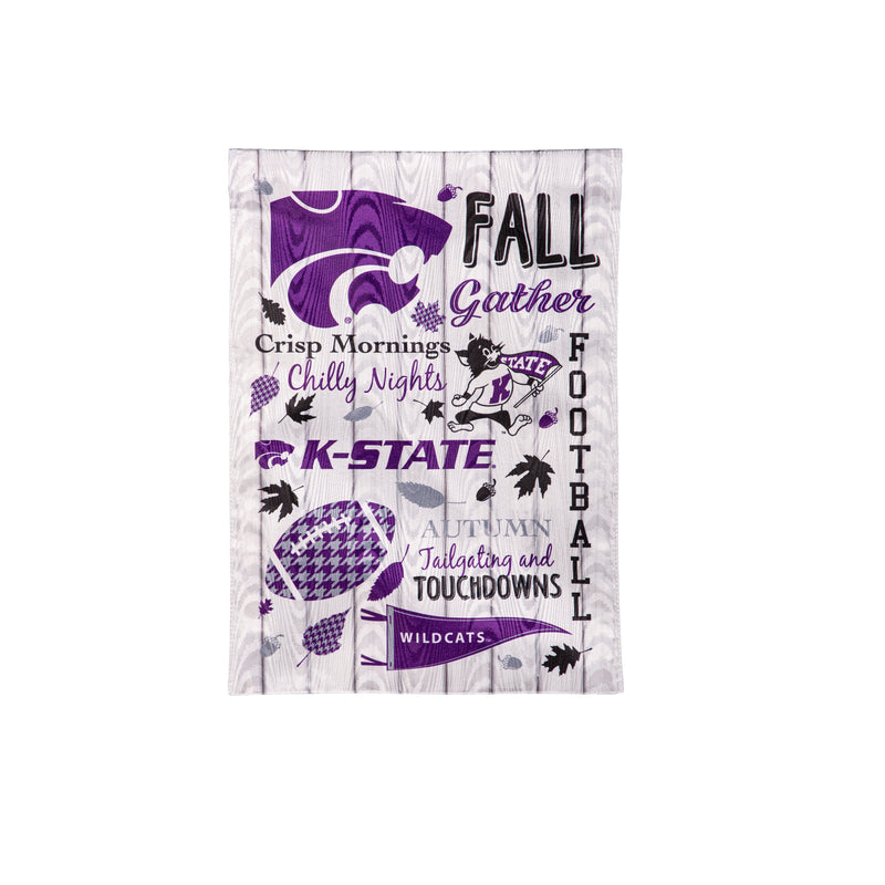 Kansas State University, Moire Flag, GDN, Fall Seasonal,14m943