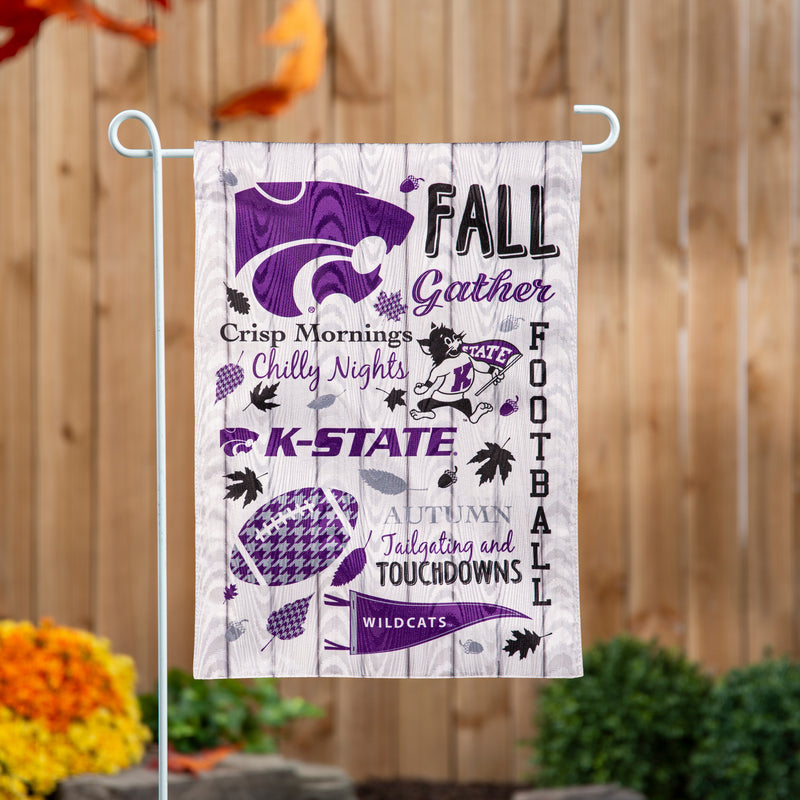 Kansas State University, Moire Flag, GDN, Fall Seasonal,14m943