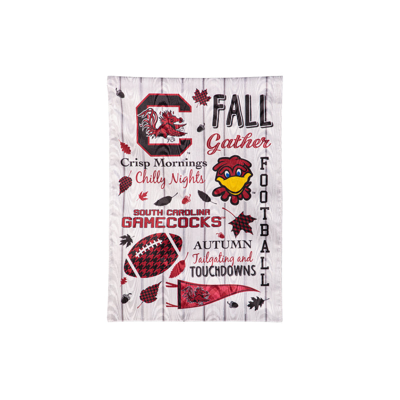 University of South Carolina, Moire Flag, GDN, Fall Seasonal,14m954