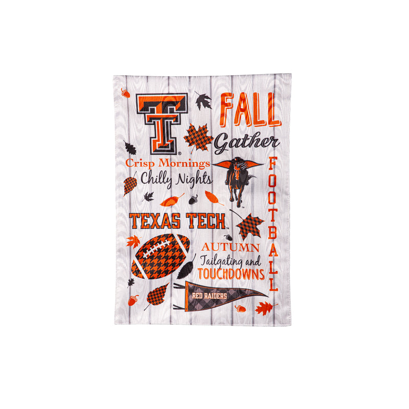 Texas Tech University, Moire Flag, GDN, Fall Seasonal,14m963