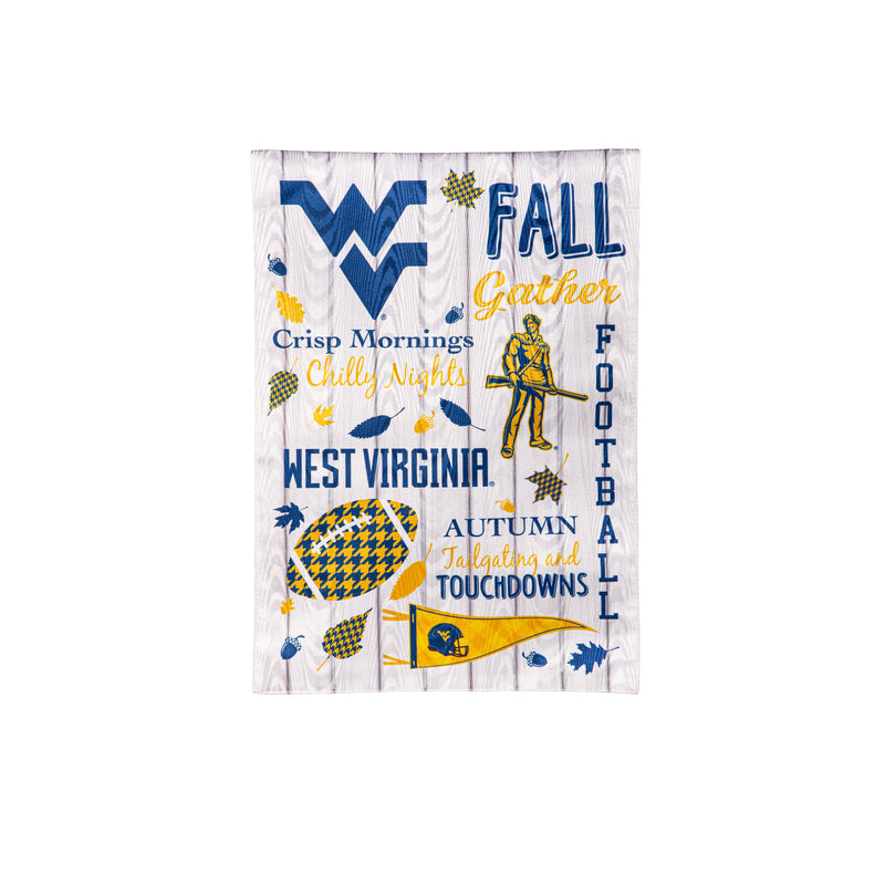 West Virginia University, Moire Flag, GDN, Fall Seasonal,14m967