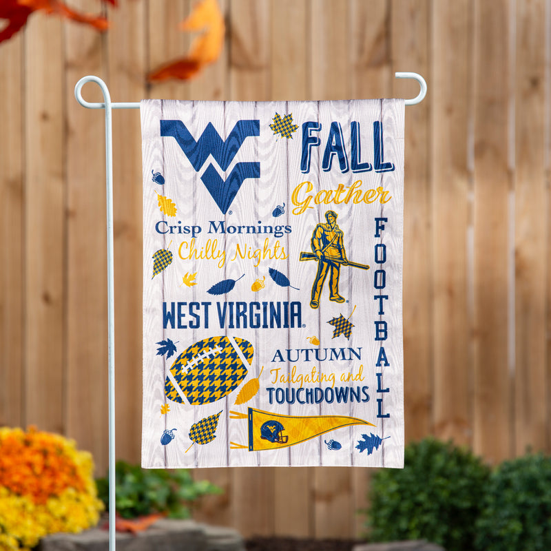 West Virginia University, Moire Flag, GDN, Fall Seasonal,14m967