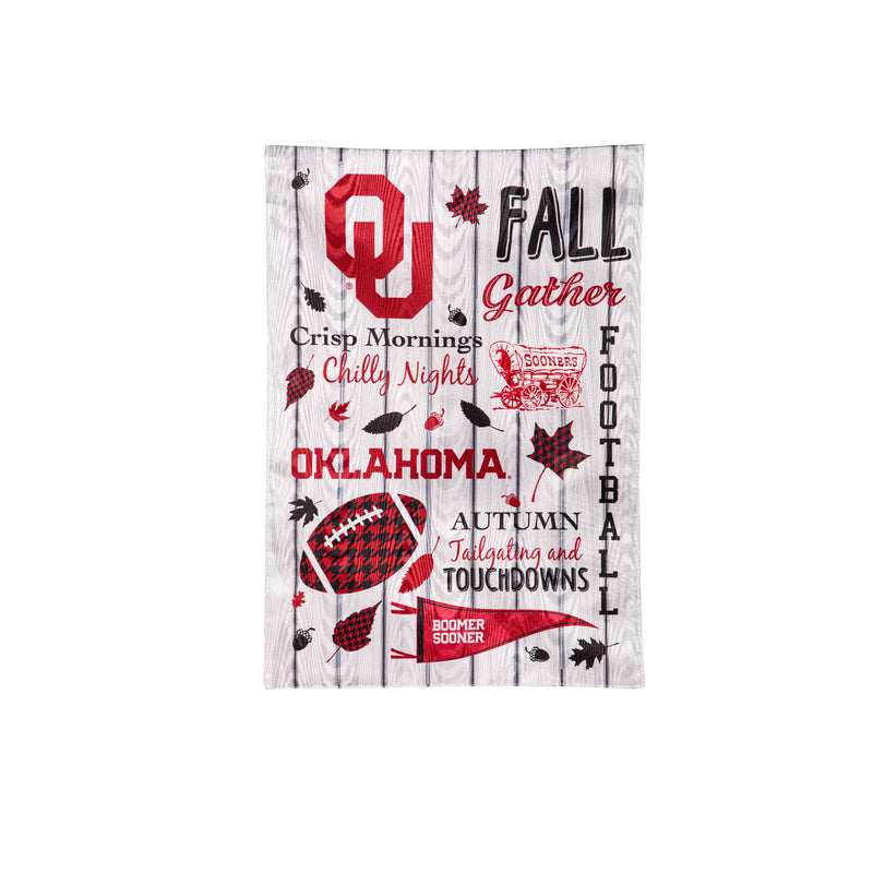 University of Oklahoma, Moire Flag, GDN, Fall Seasonal,14m974