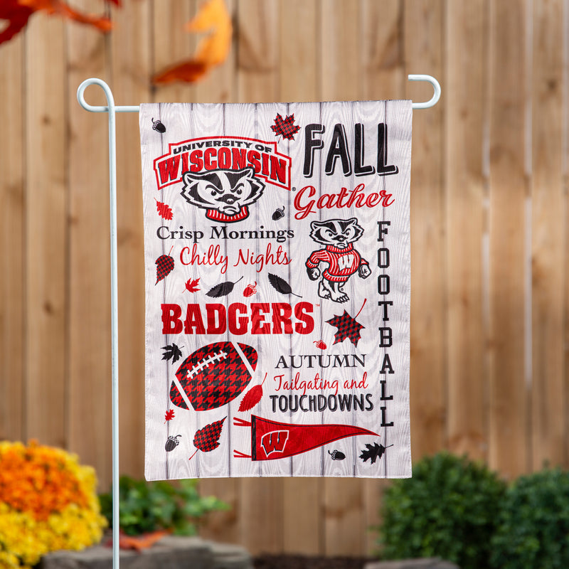 University of Wisconsin-Madison, Moire Flag, GDN, Fall Seasonal,14m984