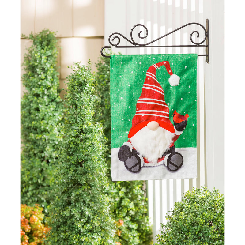 Santa Tomte Garden Shimmer Linen Flag,14ml9229