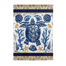 Primitive Sea Garden Suede Flag,14s10857