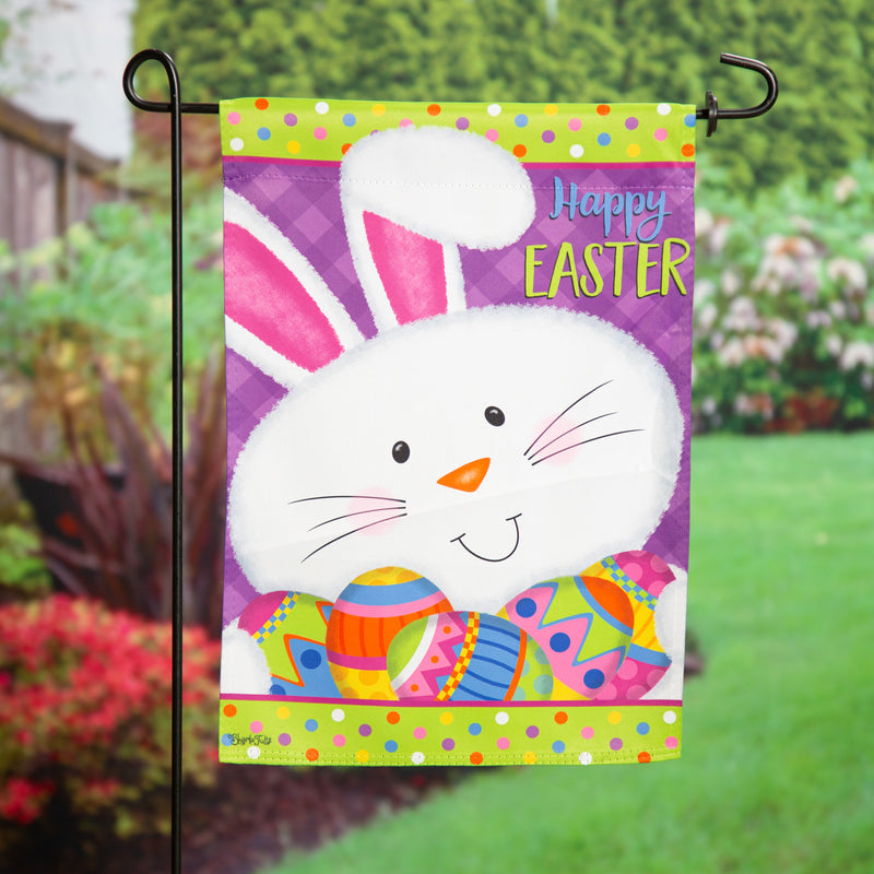 Easter Bunny Suede Garden Flag,14s11268