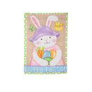 Happy Easter Bunny Suede Garden Flag,14s11467