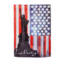 Liberty Statue Suede Garden Flag,14s11708