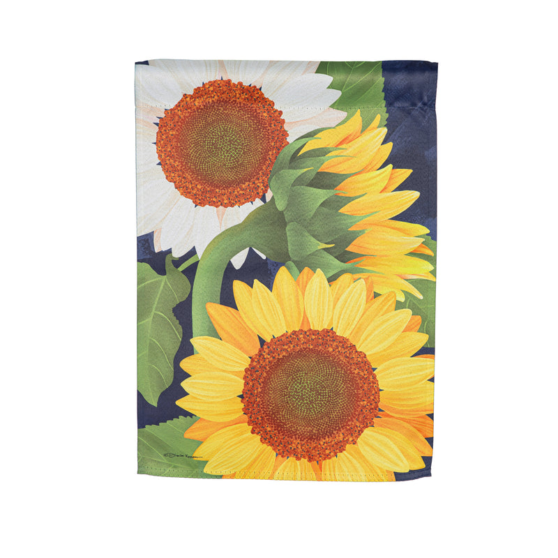 Sunflowers Suede Garden Flag,14s11994