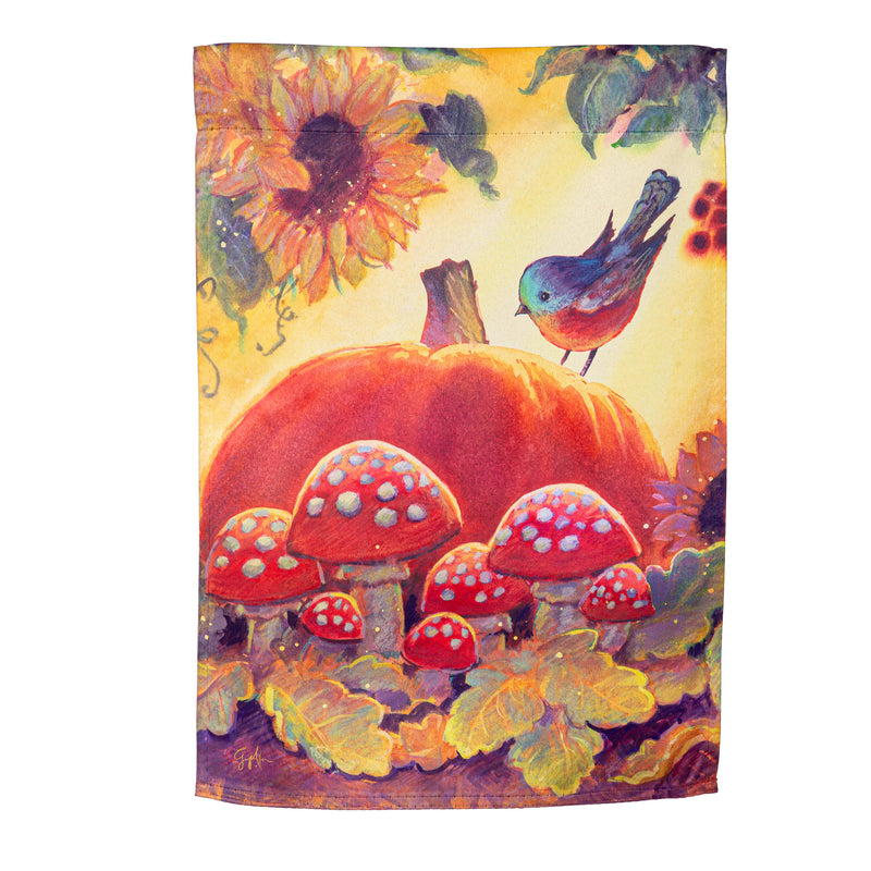 Autumn Light Suede Garden Flag,14s12278