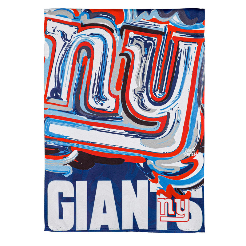 New York Giants, Suede GDN, Justin Patten Logo,14s3820jpal