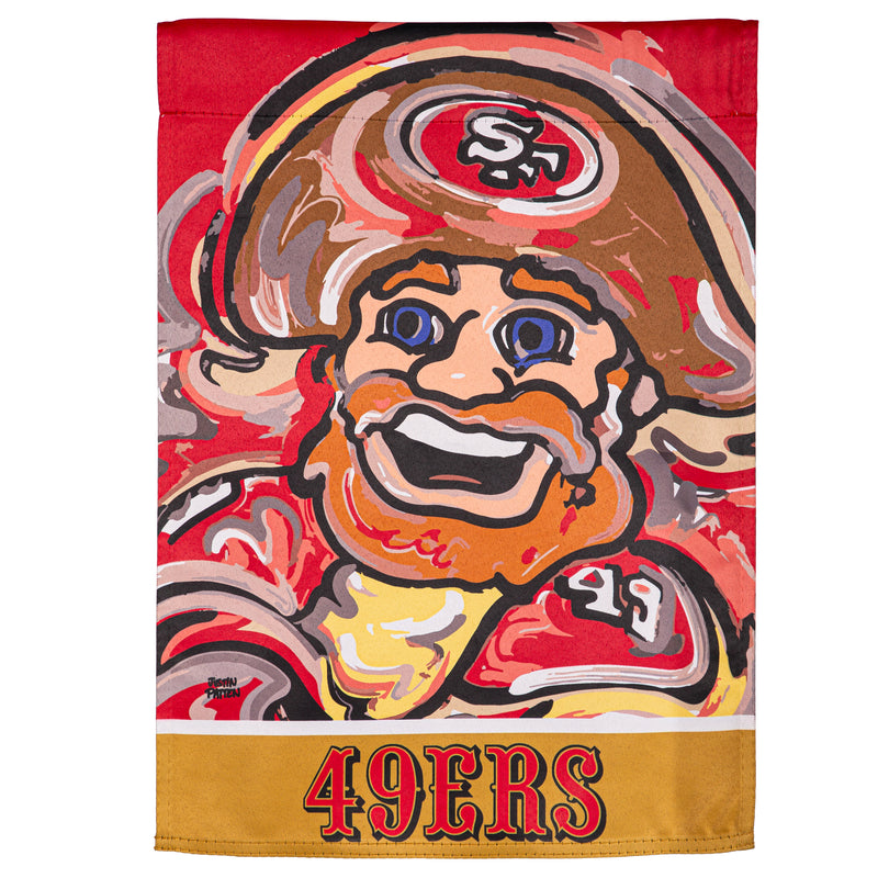 San Francisco 49ers, Suede GDN Justin Patten,14s3826jpab