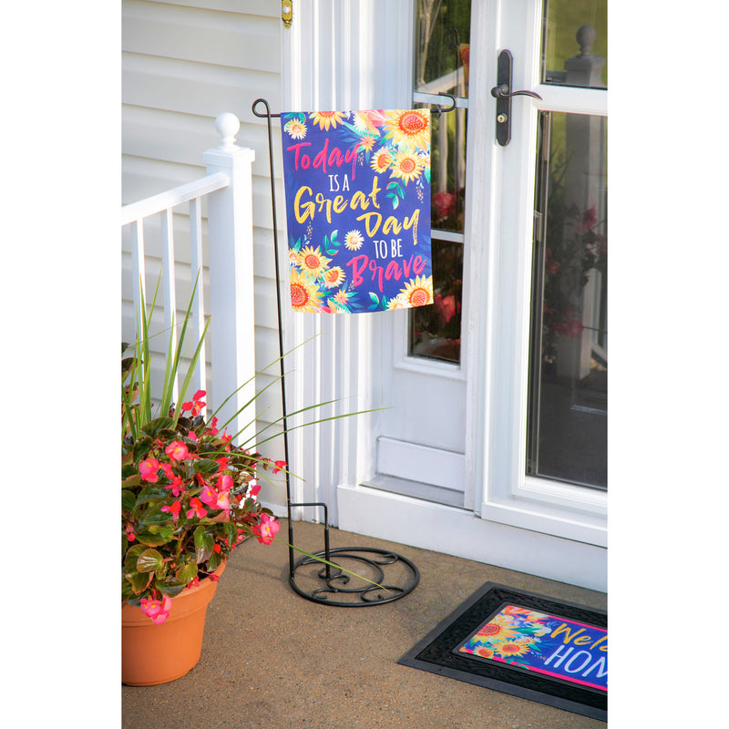 Welcome Home Garden Suede Flag,14s7571