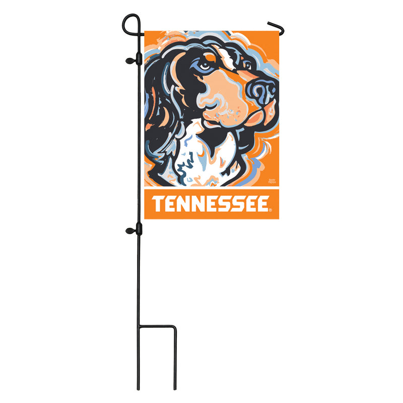 Evergreen Flag,University of Tennessee, Suede GDN Justin Patten,12.5x0.1x18 Inches