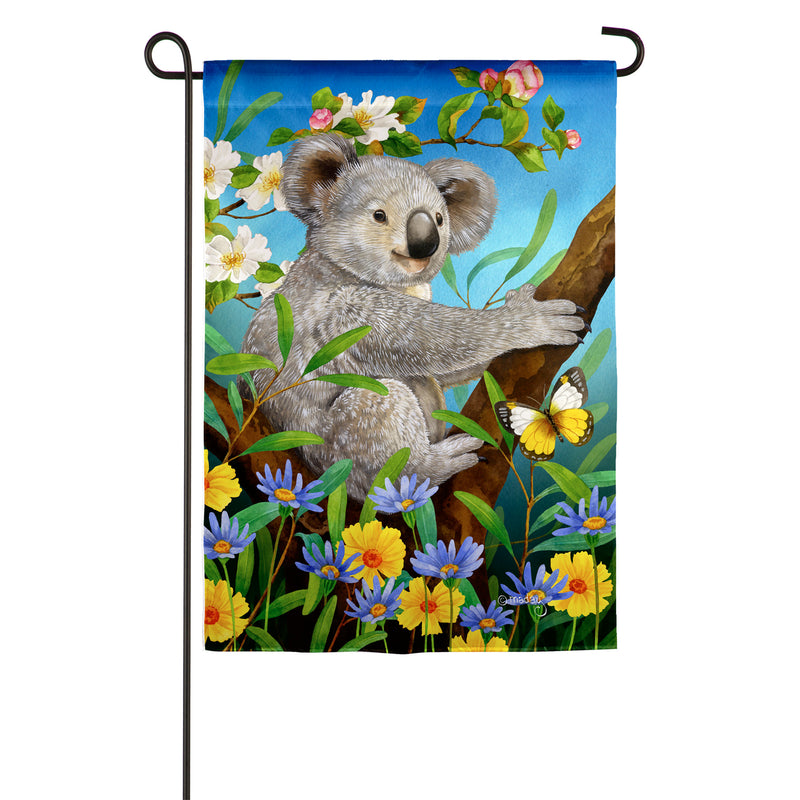 Sweet Koala Garden Suede Flag,14s9617