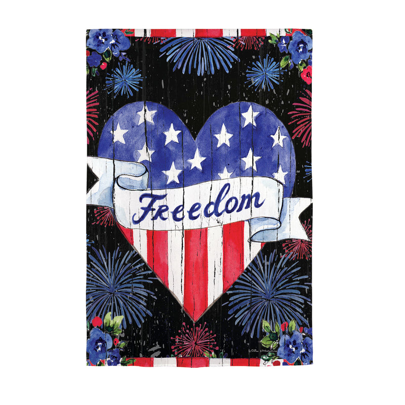 American Freedom Garden Textured Suede Flag,14es9822