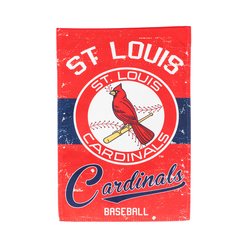 Evergreen St Louis Cardinals, Vintage Linen GDN, 18'' x 12.5'' inches