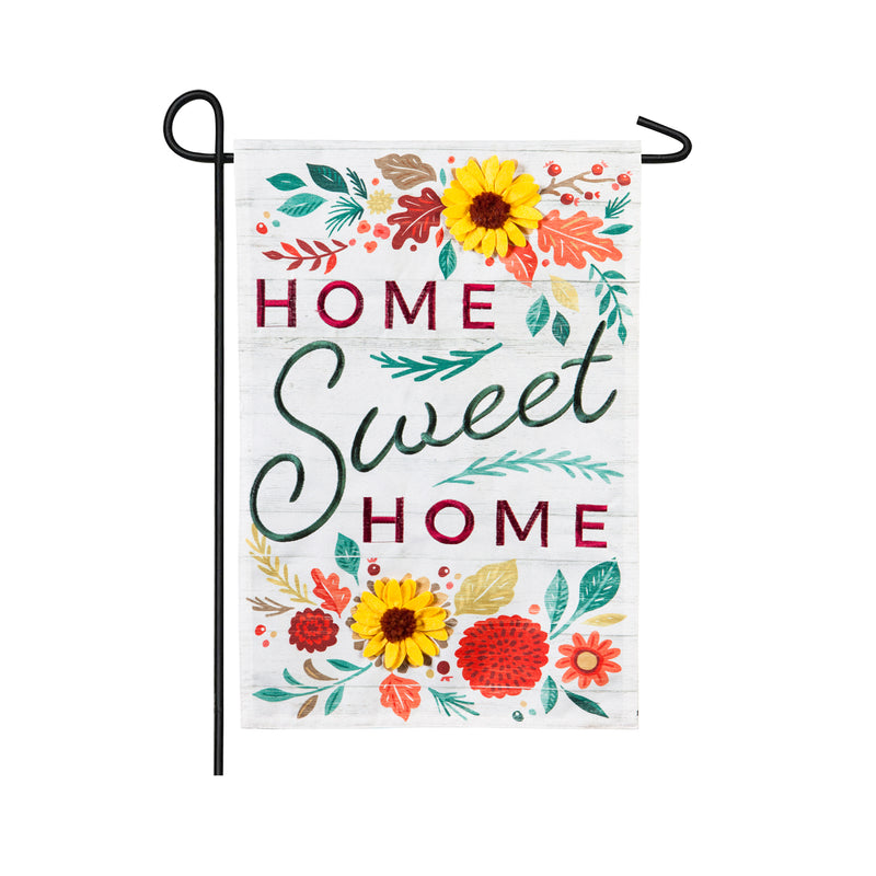 Home Sweet Home Garden Linen Flag,14l8730