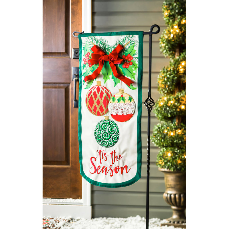 Tis the Season Everlasting Impressions Textile Décor,14l9226xl