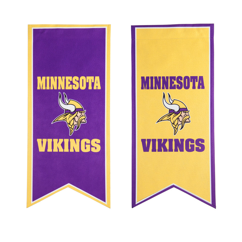 Minnesota Vikings, Flag Banner,14lb3817xl