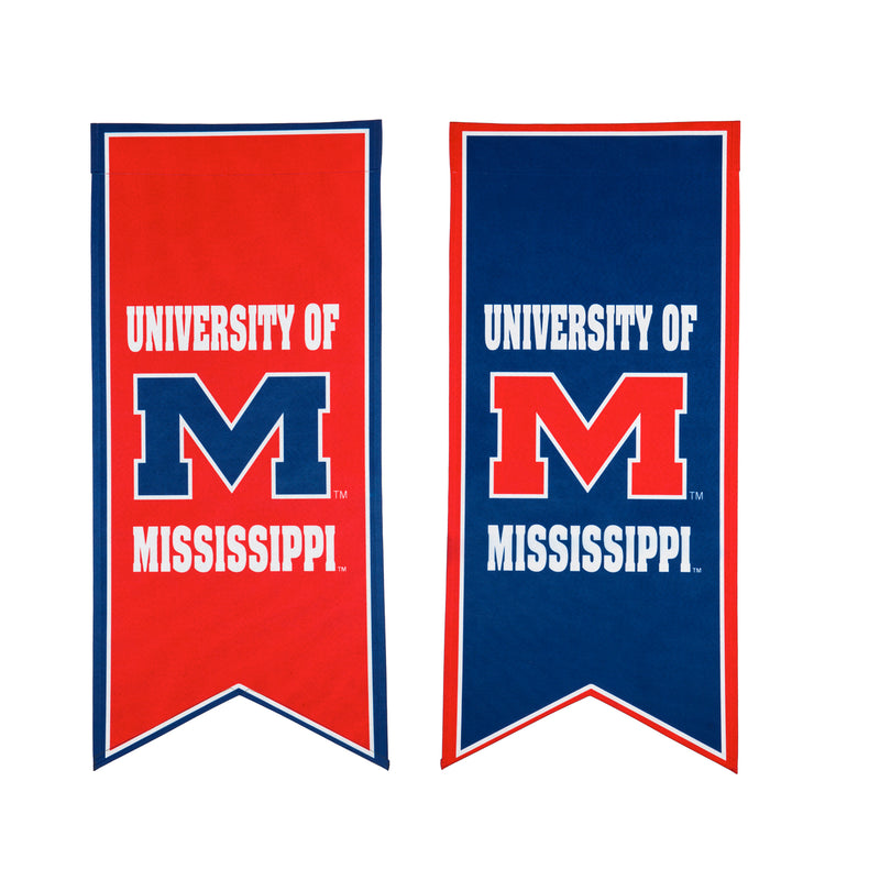 University of Mississippi, Flag Banner,14lb959xl